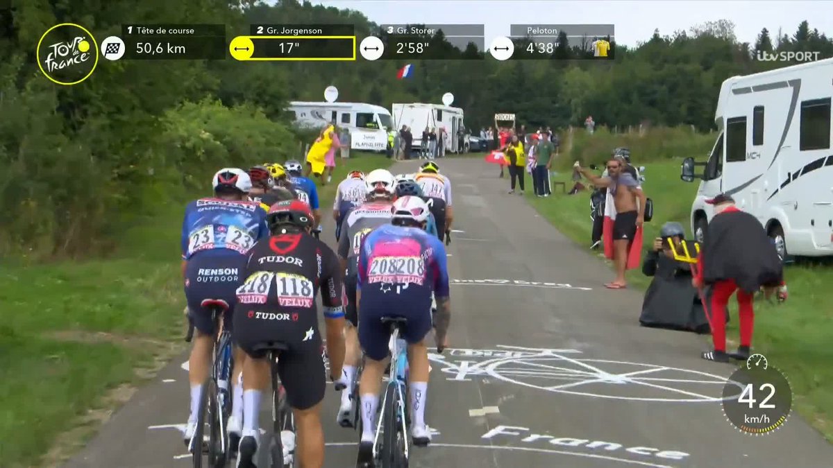 One last time on ITV...Didi the Devil 👹 #TDF2025