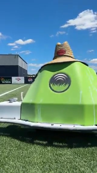 Getting the #PatsCamp field ready with some help from BRUNT Workwear!