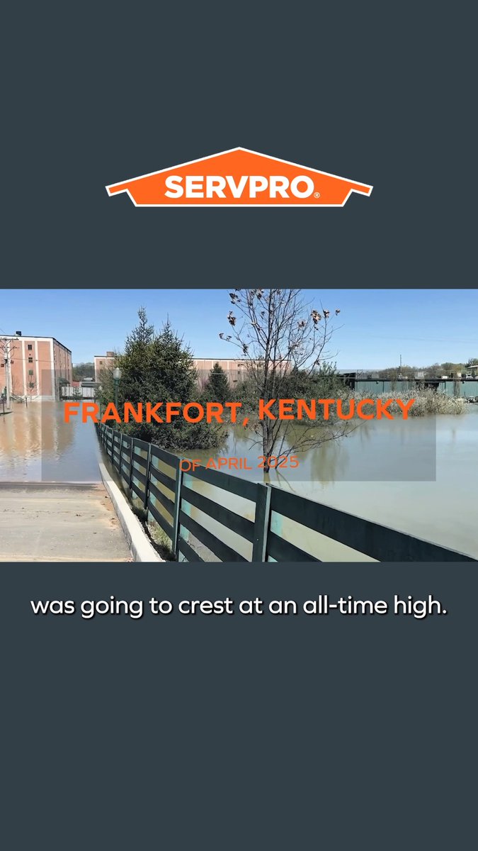 When Frankfort, Kentucky, saw historical flooding in April, local SERVPRO franchise teams stepped in to get the town back to pre-storm condition.