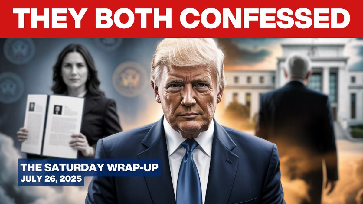 In one explosive week, Trump forced both the CIA and Fed to confess their crimes. Tulsi Gabbard exposed Obama's treasonous intelligence lies while Trump humiliated Powell over the Fed's $3.1B renovation. The deep state is in full panic mode. Speaker @barbaramboyd