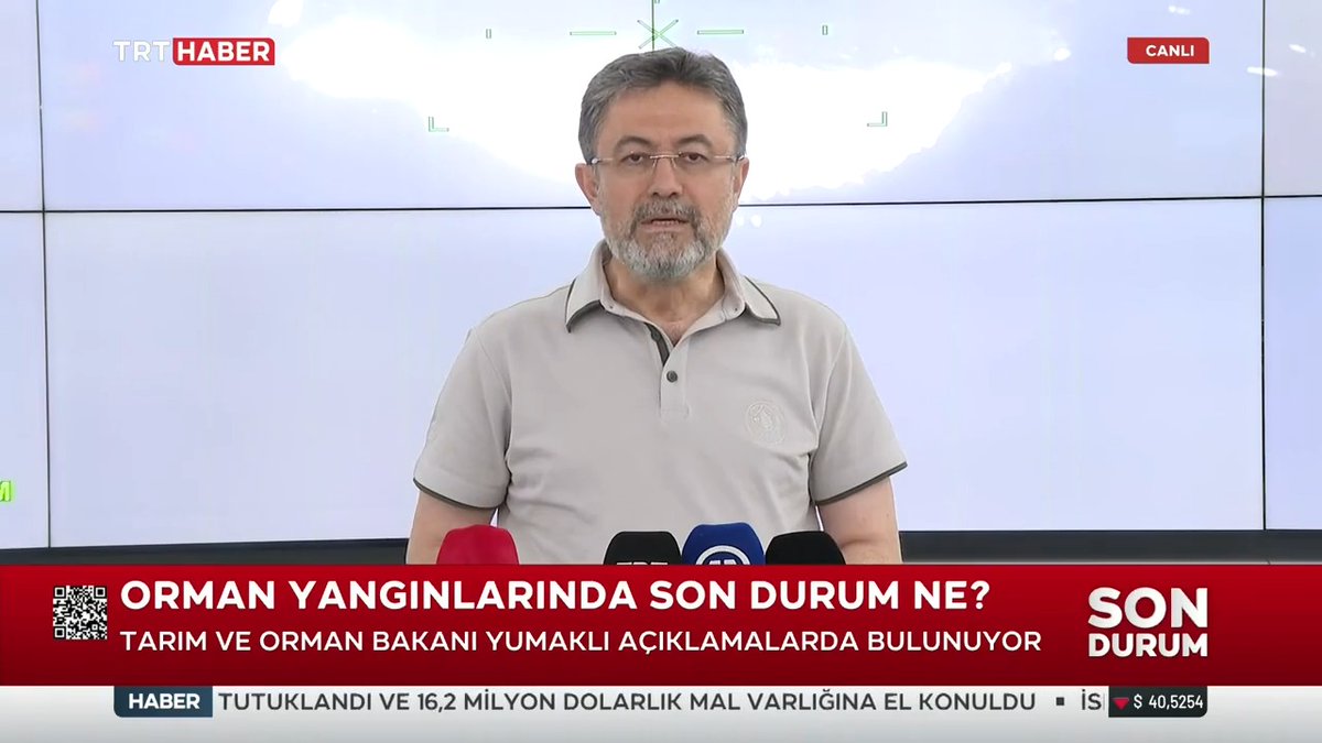 Tarım ve Orman Bakanı İbrahim Yumaklı: 📌Ankara Eymir'deki yangın soğutma çalışmaları tamamlandı. 📌Uşak Sivaslı'daki yangının enerjisi düşürüldü, müdahale sürüyor. 📌Antalya Serik'teki yangın tamamen kontrol altına alındı, şu anda soğutma çalışmaları devam ediyor.