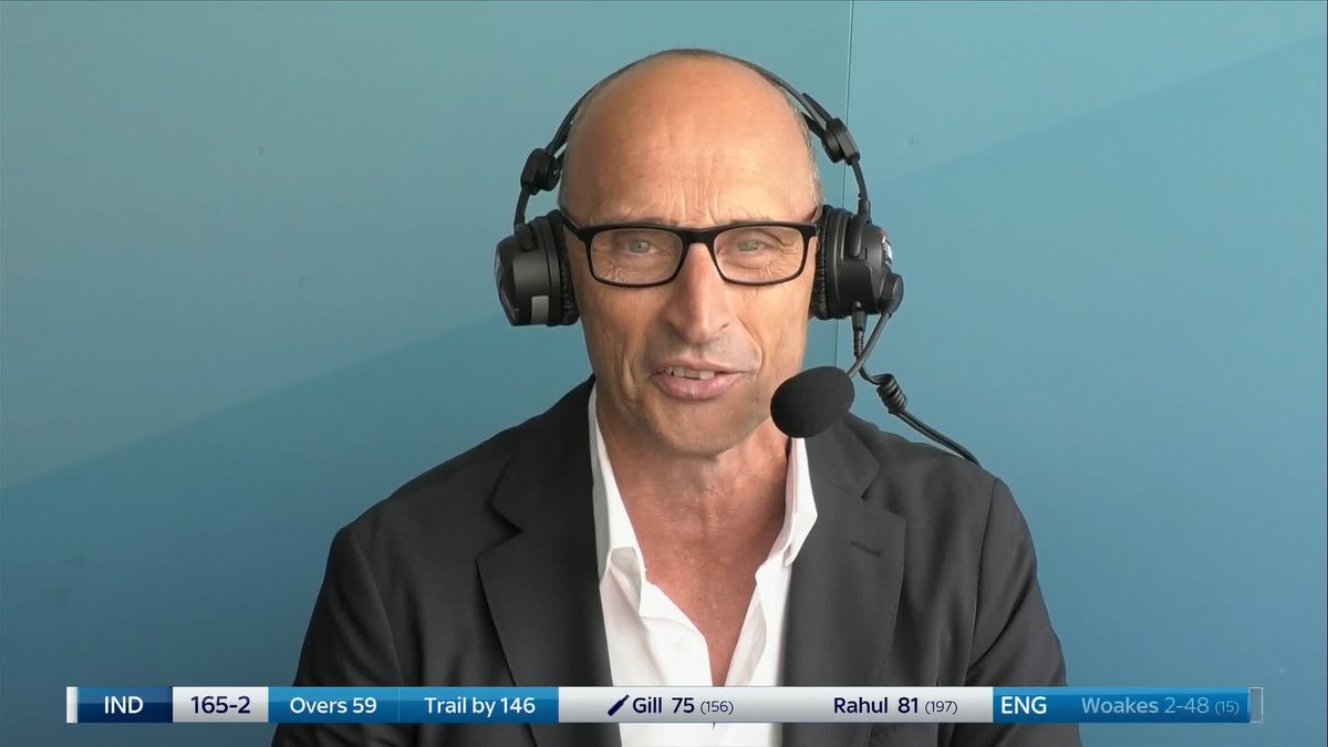 This is brilliant by Nasser Hussain 👌🏏