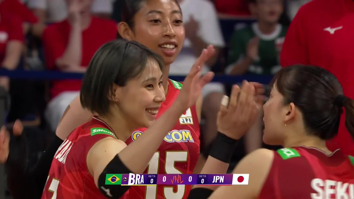 #VNLFinals: IT’S ON! 🇧🇷 vs 🇯🇵 A rematch of the unforgettable 2024 semifinal — Brazil and Japan clash again for a spot in the final! 💥🏐 📺 Watch it LIVE on VBTV: #VNL2025 #BePartOfTheGame #Volleyball #Volei #バレーボール