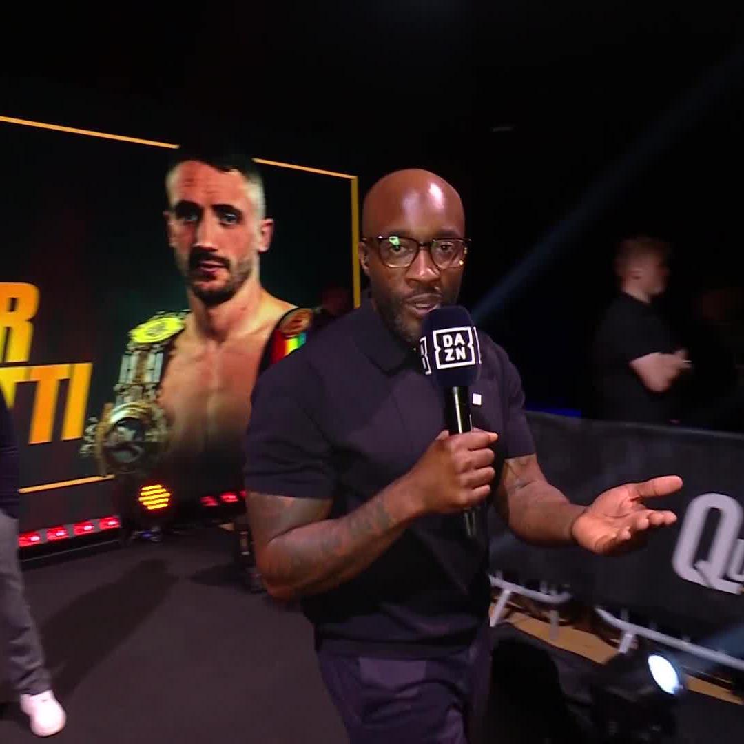 Shortest ring walk in boxing? 🤣 #GarnerBellotti | July 26 | Live on DAZN
