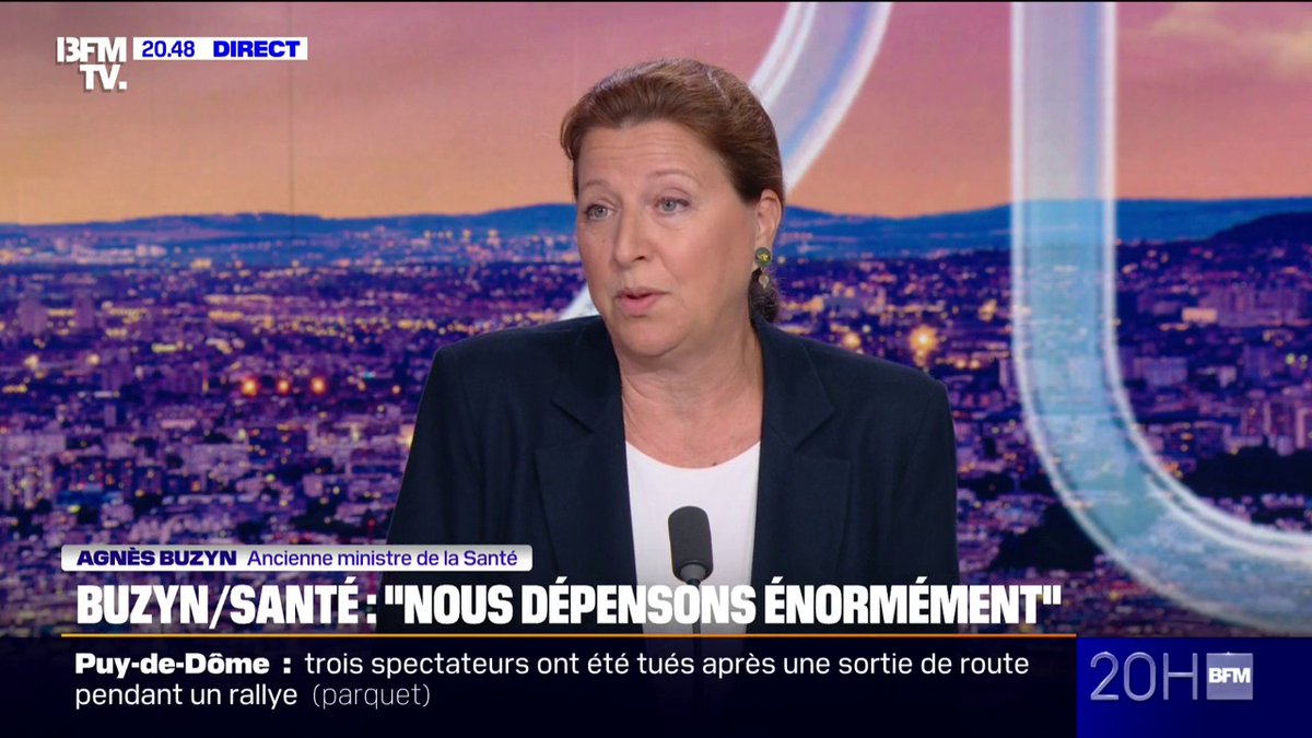 "Le Ségur de la santé nous coûte aujourd'hui 13 milliards d'euros par an et ça creuse le déficit", explique Agnès Buzyn, ancienne ministre de la Santé
