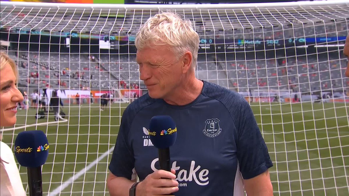 “There’s no magic formula, but it will build momentum.” David Moyes on what he hopes his Everton players gain from the pre-season tournament ⚽