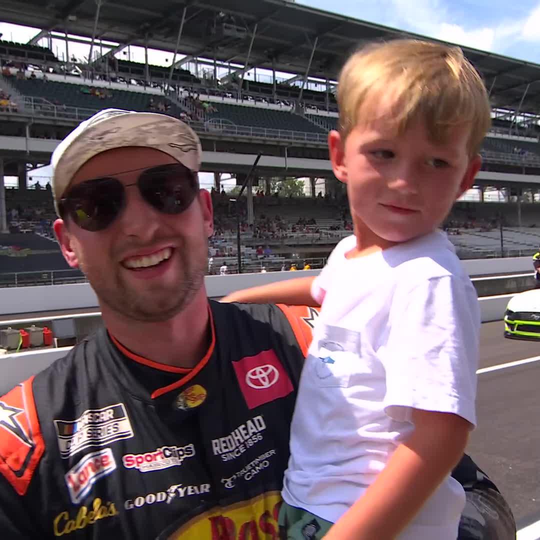 This one means a little more for Chase Briscoe. ❤️