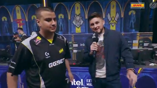 So many new things for NAVI Makazze, check out what he had to say to stunna after securing his first win at #IEM Cologne 2025 🙏