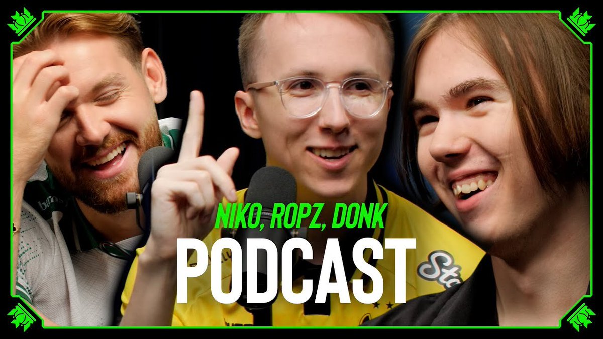 3 of the best riflers to ever play Counter-Strike talking for 82 minutes and 24 seconds. The #IEM Cologne 2025 Rifler Podcast Nikola Kovač ropz donk1337 Chad Burchill