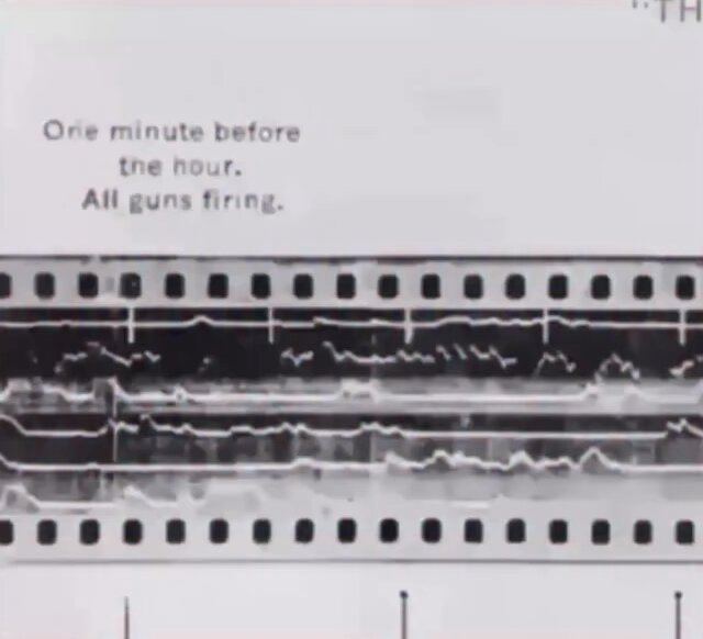 Sounds of the last minute of WW1