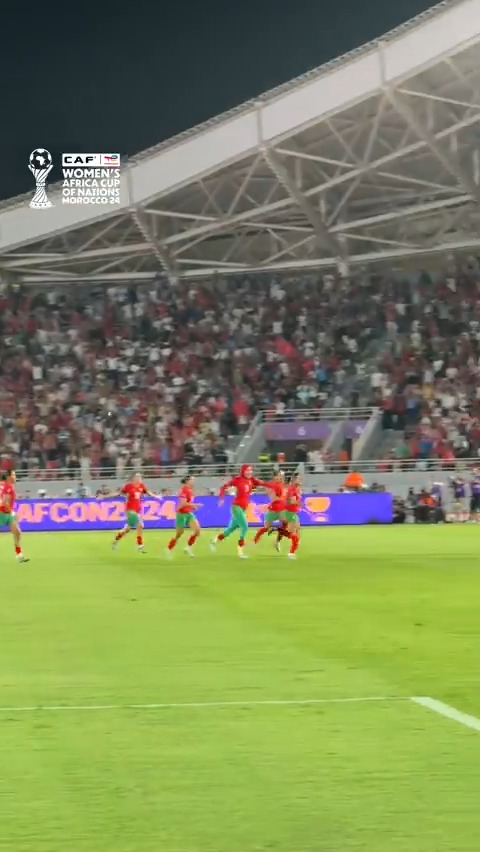 Not long in, and Morocco’s already on the scoreboard! 🇲🇦⚽️ #TotalEnergiesWAFCON2024