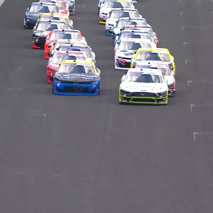 Let’s get this battle at the Brickyard underway! The green flag is out and we are live on The CW Sports from Indianapolis Motor Speedway.