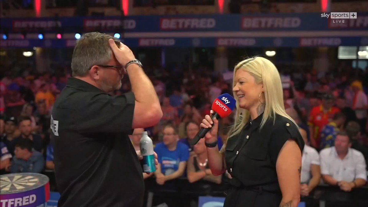 "I hated every minute of it" 😅 James Wade on his dramatic semi-final against Jonny Clayton