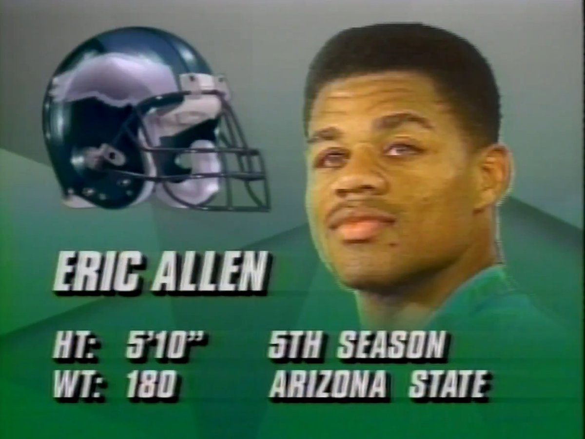 A 6x Pro Bowl selection with 54 career INTs, and now a Hall of Famer. Eric Allen had a special career 🙌 HOF Enshrinement -- Aug. 2 on @NFLNetwork Stream on NFL+