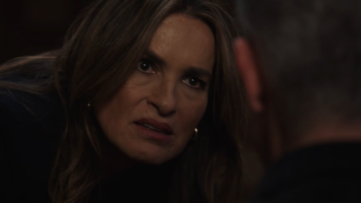 Emotional support from Olivia Benson >>> #SVU | @NBC and Peacock