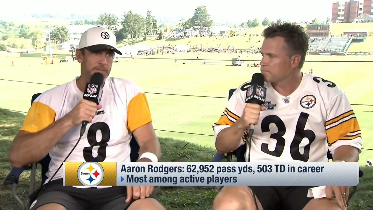 "To have that person that unconditionally loves you... there's no better feeling in the world." Aaron Rodgers tells Kyle Brandt about getting married this offseason and the strength that his wife provides him ❤️ Back Together Weekend – Live on NFL Network Stream on NFL+