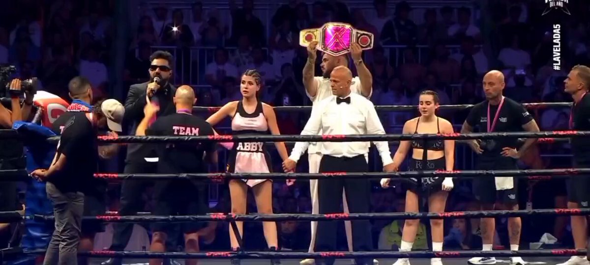 ABBY GANÓ LA VELADA V VAMOS CAMPEONAAAAAAA: