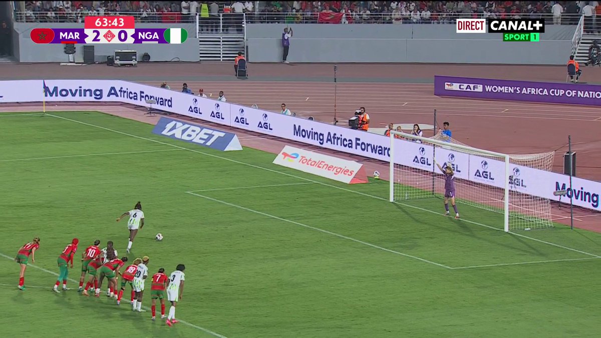 🚨🇳🇬 GOAL! Esther Okoronkwo score for Nigeria from the penalty spot. 2-1.