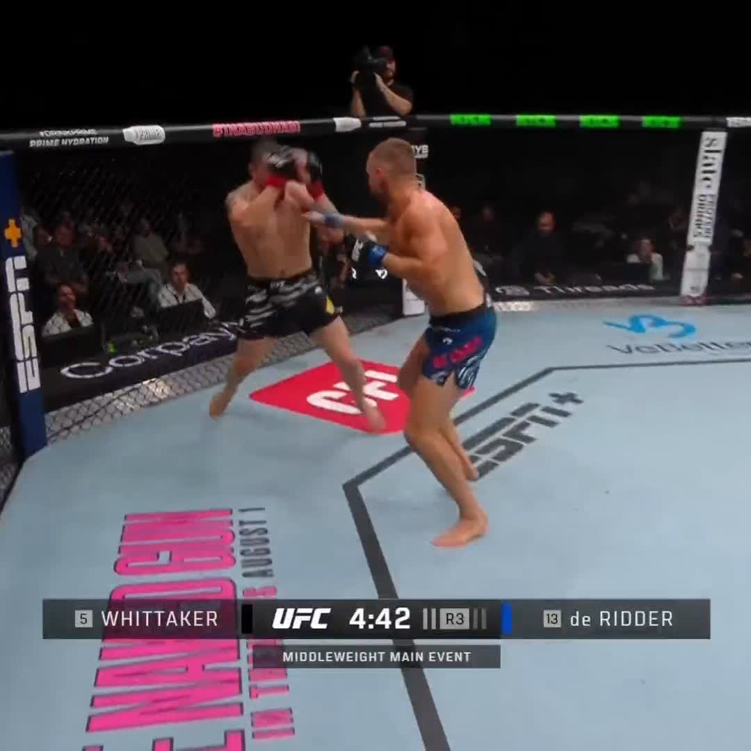 WHITTAKER DROPS RDR!!! #UFCAbuDhabi