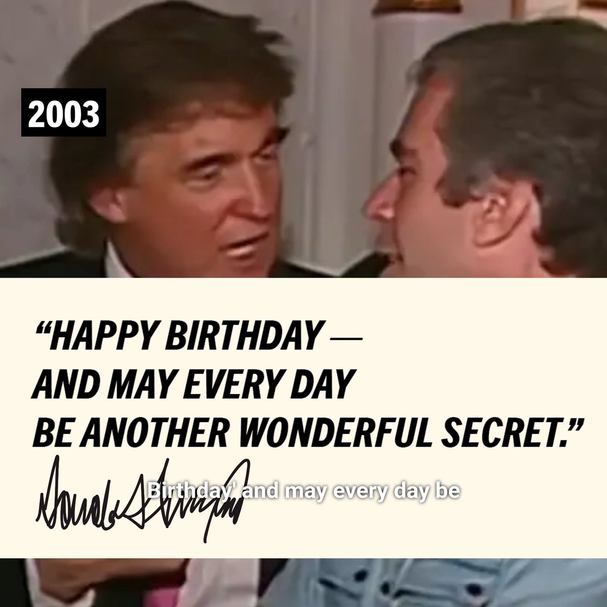 No matter how much he tries to distract from it, Trump’s connection to Jeffrey Epstein spans decades.