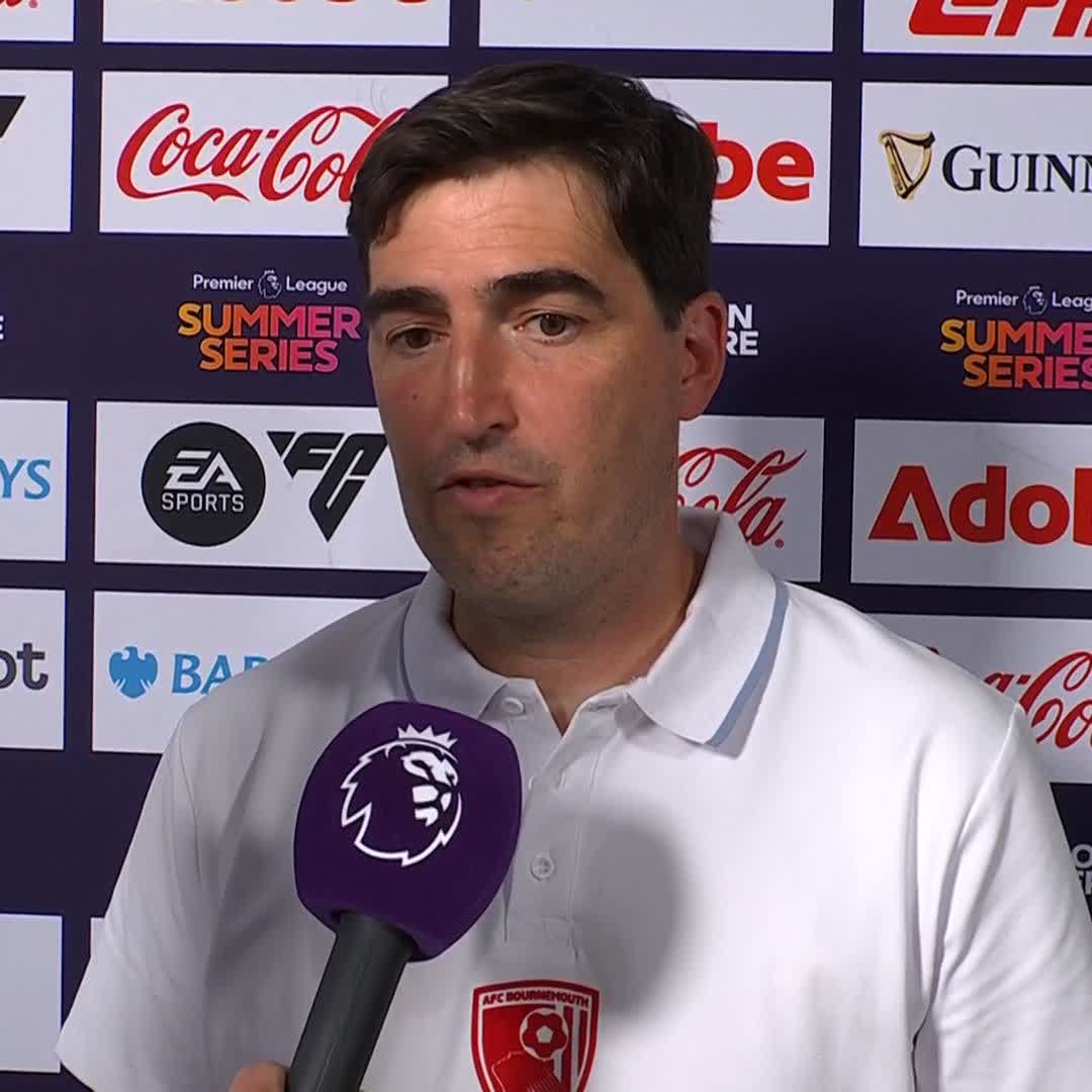 “He won the Serie A with Napoli, that’s a big achievement.” Andoni Iraola on super sub Philip Billing’s strike for the Cherries 🍒
