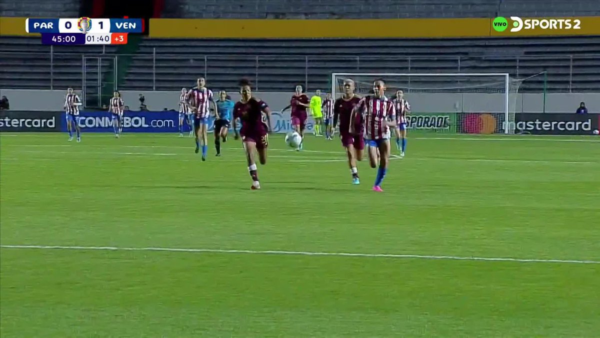 #CopaAmericaFEM ❌Arbitraje polémico de la uruguaya🇺🇾 Anahí Fernández: Expulsó incorrectamente a una jugadora venezolana🇻🇪 por DOGSO, aunque se ve que juega el balón. Increíble que el torneo femenino más importante de CONMEBOL.com se juegue sin VAR🖥️🤦