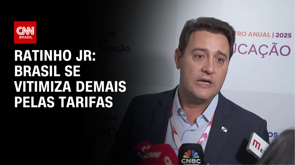 Ratinho Jr: Brasil se vitimiza demais pelas tarifas; assista #AgoraCNN