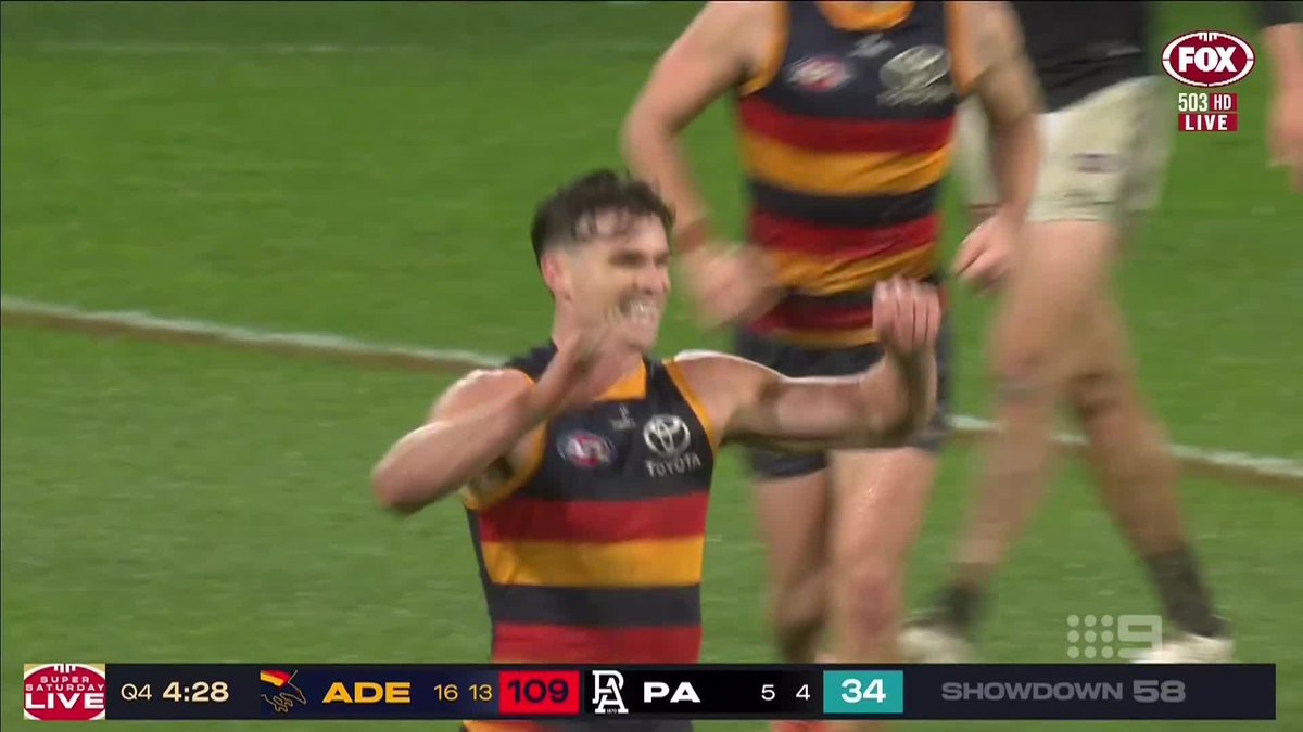 "That's the most ruthless four-quarter performance I've seen all year from the Crows." 😤 Rory Sloane reacts to Adelaide's monster Showdown win. #9AFLSFS | Watch on Nine & 9Now 🖥️