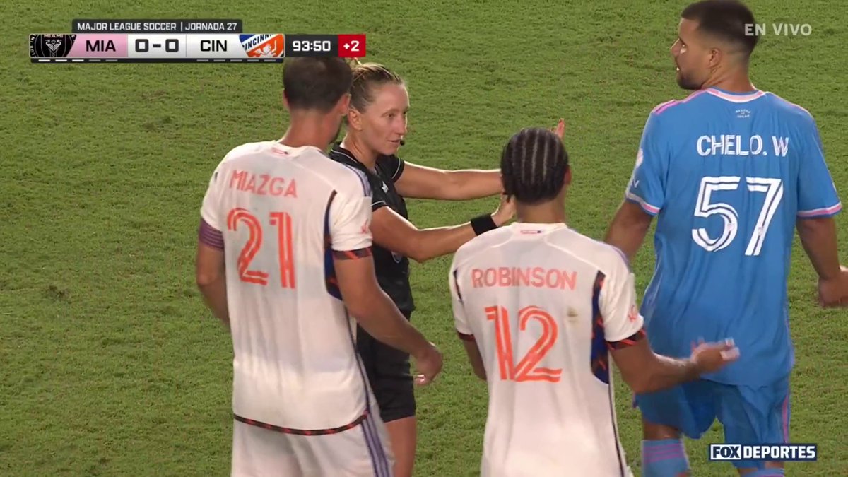 ¡GOL ANULADO! 😱🤔 Después de una maratónica revisión en el VAR, el tanto de último minuto de FC Cincinnati contra Inter Miami no cuenta. #MLSenFOX