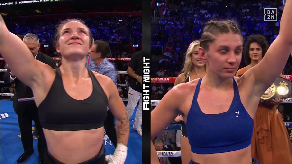Samantha Worthington wins by majority decision 🔥 #ShieldsDaniels | Live NOW on DAZN
