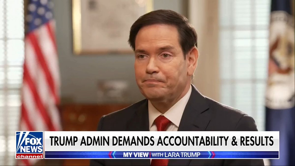 Secretary of State Marco Rubio tells Lara Trump the Israel-Hamas war could end if Hamas released all its hostages and put down its arms on My View with Lara Trump.