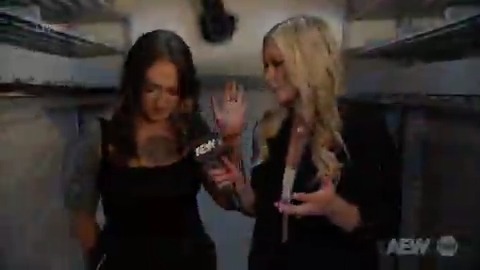 .Kris Statlander is... thankful as #AEWCollision is LIVE on TNT and HBO Max