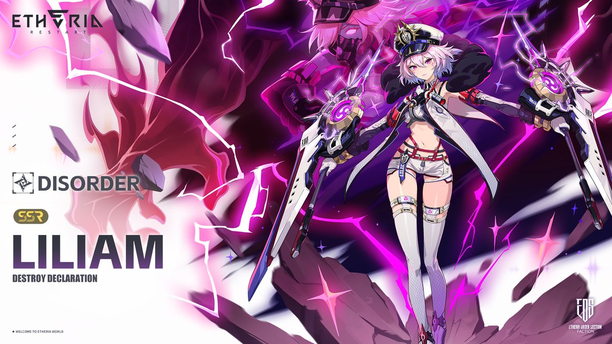 #AnimusPV #Liliam //Etheria ID: Liliam //Title: Destroy Declaration //Faction: E.O.S. - "Got a mission? Bring it on! I’ve got this." #EtheriaRestart