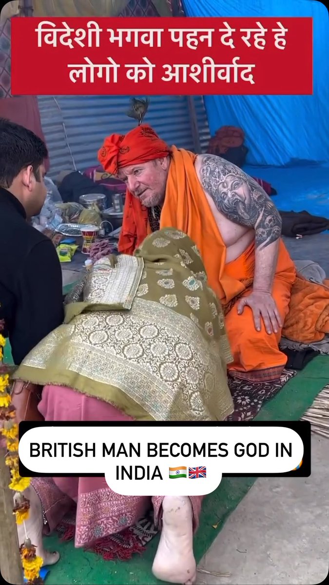 This British tourist went on holiday in India but people there started worshipping him as a god