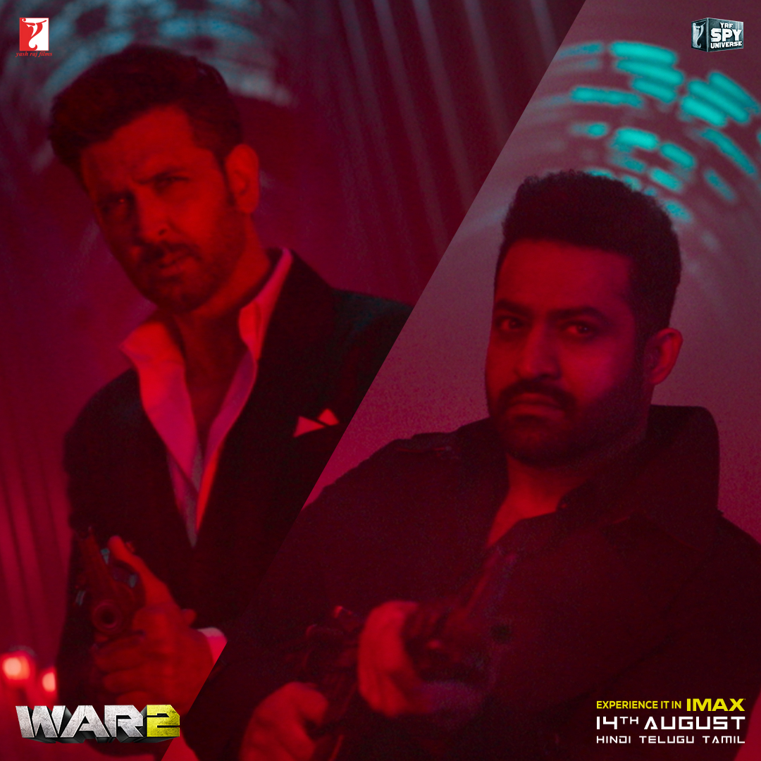 Witness the thunder, the fire, the fury 🔥 The WAR begins now! Watch #War2Trailer now - Hindi: Telugu: Tamil: #War2 releasing in Hindi, Telugu & Tamil on August 14th in cinemas worldwide. Hrithik Roshan | Jr NTR | Kiara Advani | #AyanMukerji | #YRFSpyUniverse