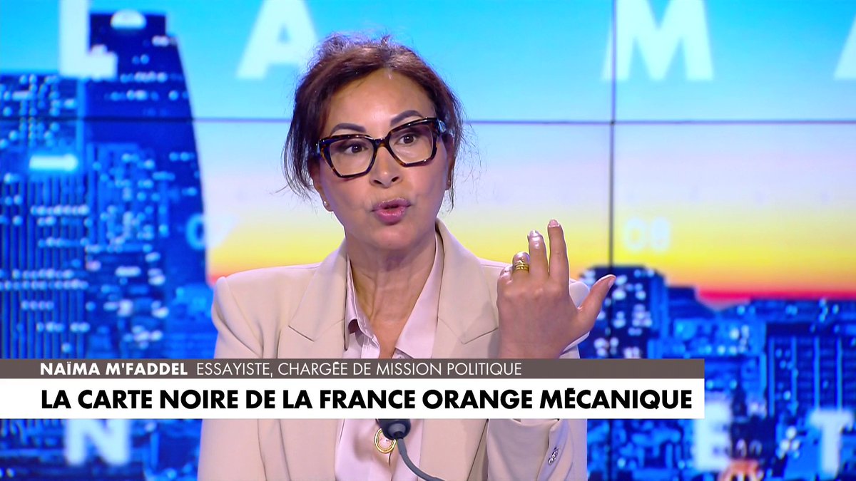 Naïma M'Faddel sur l'ensauvagement de la France : «C'est la faute à 40 ans de laxisme et d'excuses sociales», dans #LaMatinaleWE