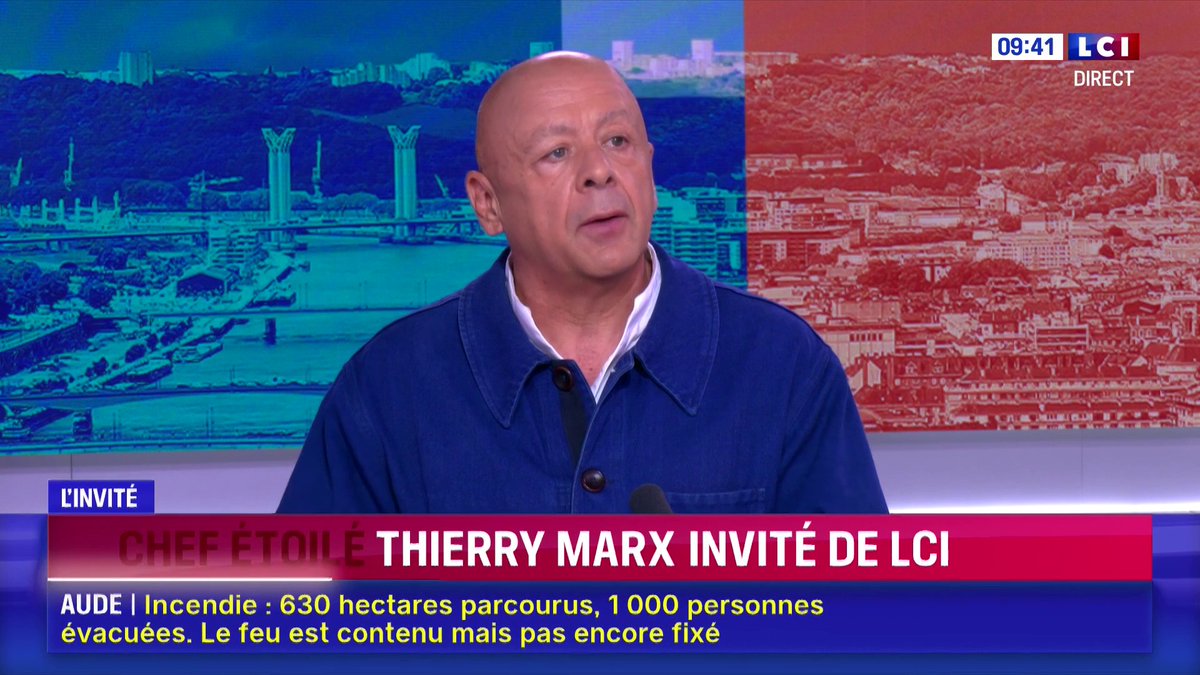 🗣️ Hôtellerie-restauration : « Faire construire du logement social pour les saisonniers », réclame Thierry Marx sur LCI