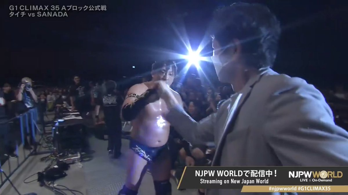 "Unione" タイチ & 🇯🇵ミラノコレクションA.T.🇮🇹Milano Collection A.T. From the profile URL #NJPW #njpwworld #G1CLIMAX35