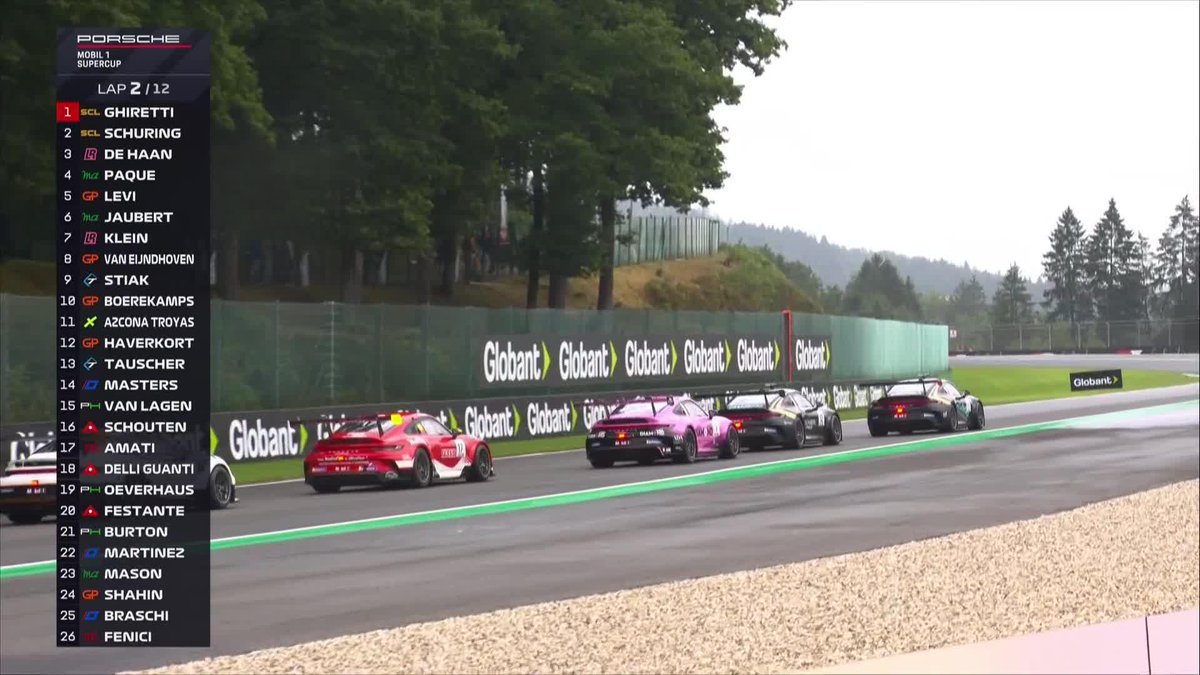 ¡COMIENZA LA CARRERA DE LA PORSCHE SUPERCUP! 🔥 Disfrútala aquí junto a todo el motor de DAZN 🔗 #BelgicaDAZNF1 🇧🇪