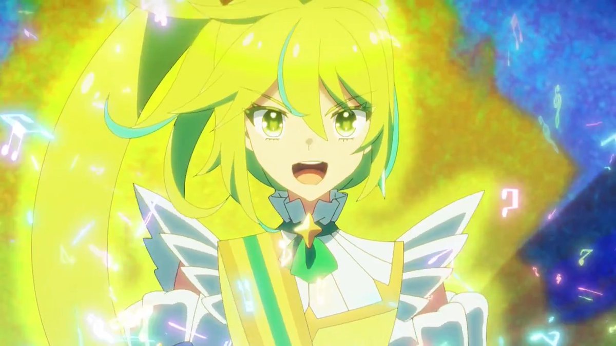 ⋱＼🎶💛歌唱シーン公開💛🎶／⋰ プリンセス・ミーティア(cv:#橘杏咲)が歌う 「エクストリーム リ・ボーン」是非ご覧ください👑 ✨ #プリオケ