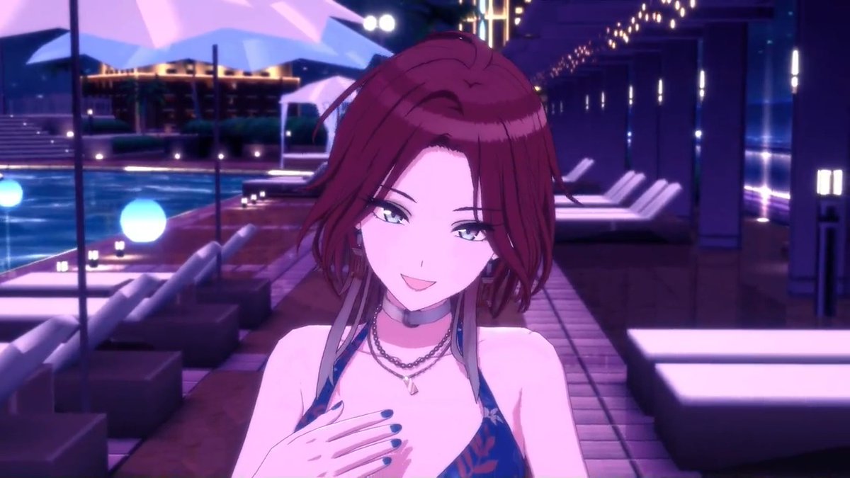 🩱水着新曲登場決定🩱 新曲「Summer Night Paradise」 こちらの楽曲にあわせて 新曲イベント「THE HOTERAS WATERS」を開催決定！ #シャニソンサマーナイト