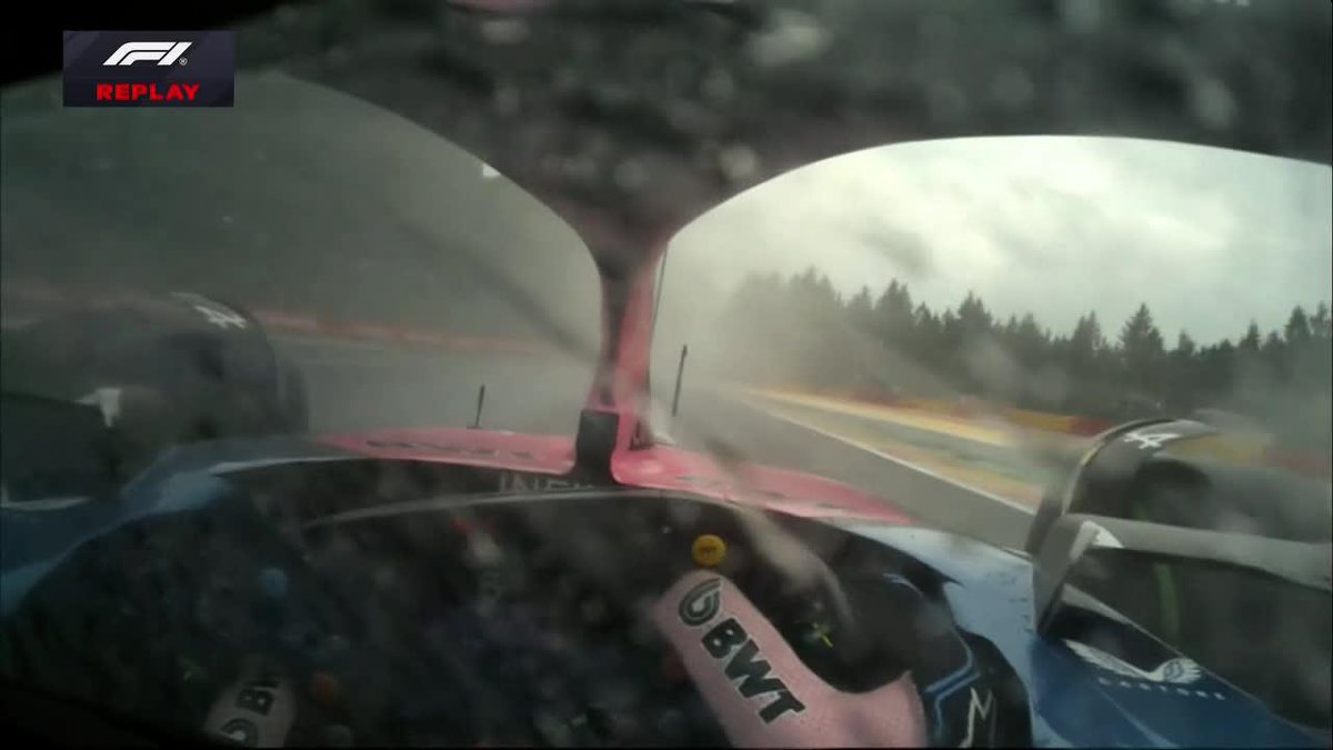"Tornello": Por sus comentarios sobre la postergación del inicio del #BelgianGP debido a la lluvia