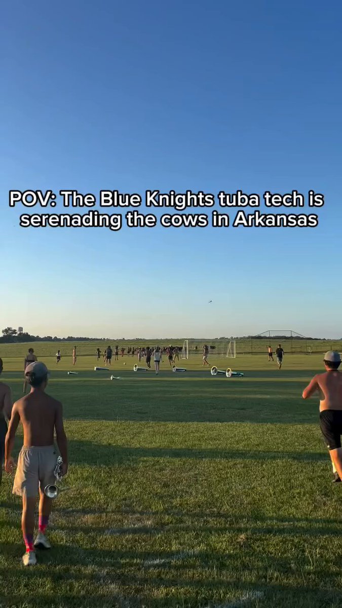 It turns out cows love the sound of a Tuba