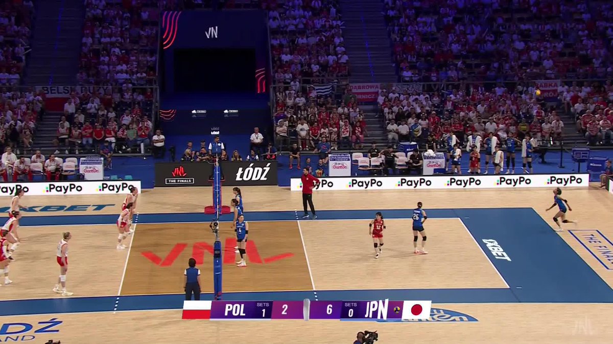 #VNLFinals: Most Frustrating Team in the World 🤯🇯🇵 ➡️ Japan 🇯🇵 leads in Set 2 - LIVE ON VBTV. 🏐 #BePartOfTheGame #volleyball
