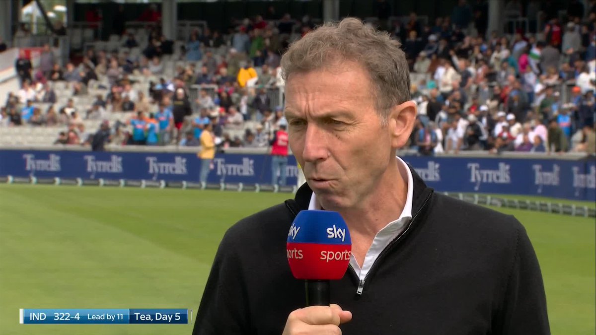 "Great respect for India!" Michael Atherton full of praise after a gutsy Indian batting display in Manchester 🙌