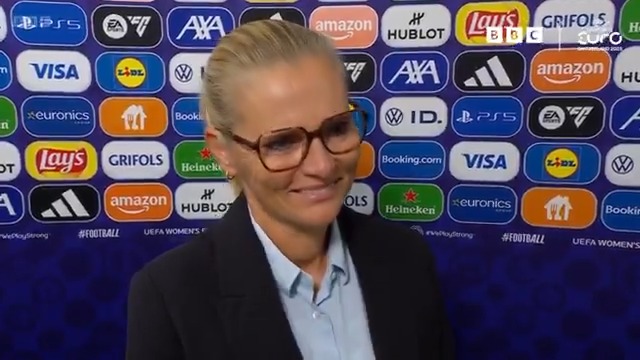Sarina Wiegman explains her team selection - and praises Jess Carter's mental strength. Watch live on BBC One and BBC iPlayer, or listen on BBC Sounds. #BBCFootball #WEuro2025