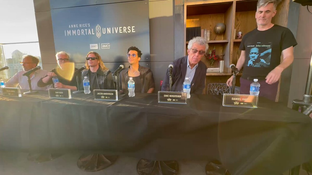 Here’s our question from the Interview with the Vampire press conference last night! Where is Armand? What’s he up to? He will soon return to us in full gremlin mode. #IWTV #InterviewWithTheVampire