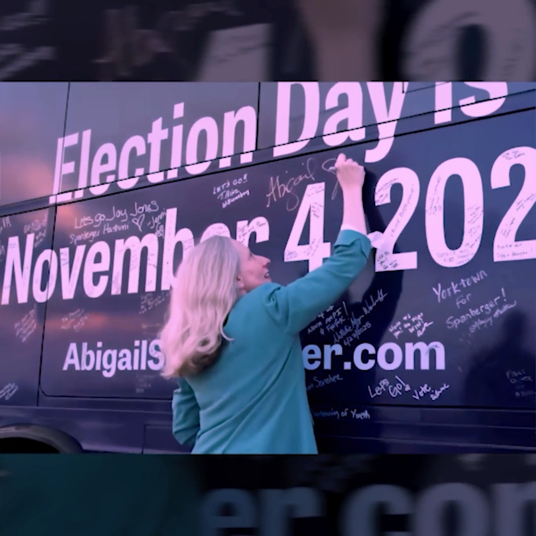 100 days until we elect Abigail Spanberger and Mikie Sherrill. Let’s get to work 💪