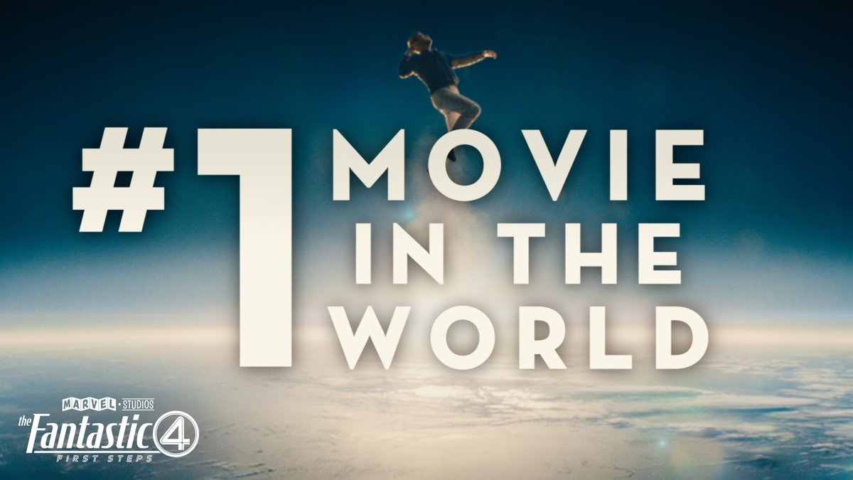 Marvel Studios' The Fantastic Four: First Steps is the number 1 movie in the world! Experience the best reviewed movie of the summer in theaters now. Get tickets: