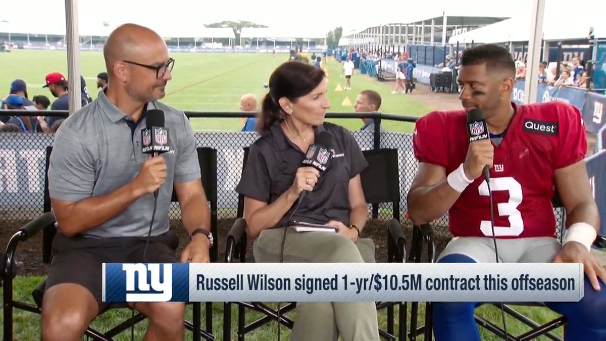 .New York Giants QB Russell Wilson on what he hopes to bring to the team this season. Back Together Weekend – Live on @NFLNetwork Stream on NFL+